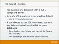 Servoy 4 - Servoy and SQL Databases