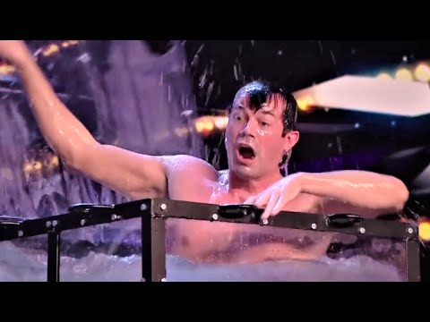 Locked Up Escape Artist Holds His Breath For 4 Minutes on Britains Got Talent