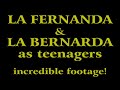 fernanda and bernarda de utrera appear in this rare film footage as teenagers, singing por solea.  don't know who the guitarist is.