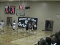 Regina Saskatchewan Baskteball Ref crashes into wall Mat