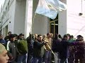 Gral Rodriguez Protesta de empleados municipales