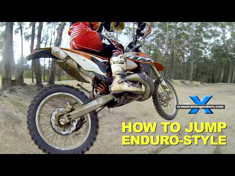 how to properly jump a dirt bike