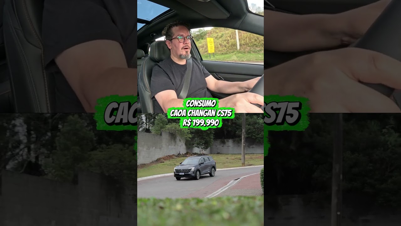 O consumo REAL na estrada do gigante CS75! ⛽🚙