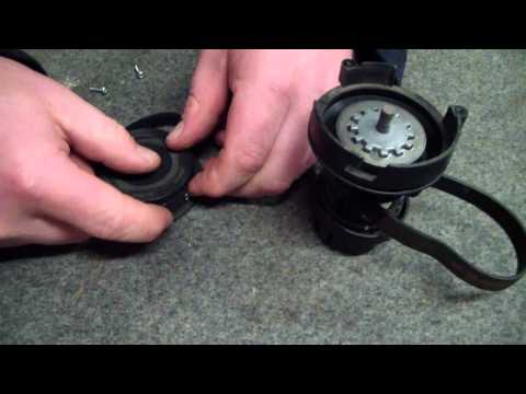 how to change a belt on a dyson dc04 zorbster