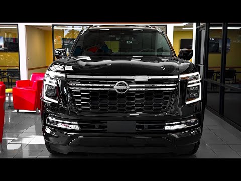 Nissan Armada 2025 hoàn toàn mới, SUV 8 chỗ cỡ lớn