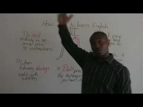 How NOT to Learn English - Studying English at Home