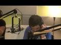David Archuleta listening to the world premiere of Crush