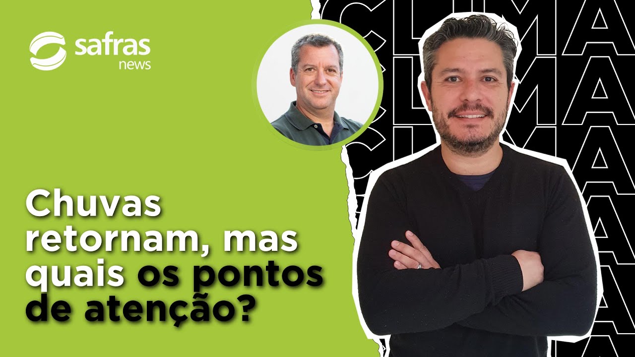 Debatemos o retorno das chuvas e o que ainda preocupa no Brasil – Clima na Semana