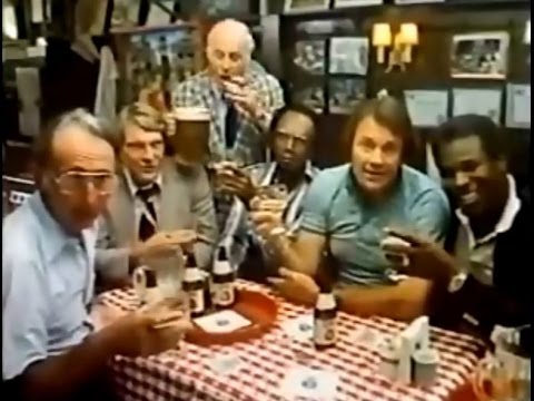 Miller Lite Commercial With Red Auerbach & Boston Celtics (1979)