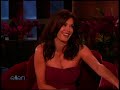 ellen scares teri hatcher on her show with a giant bee!