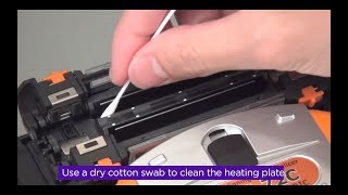 Cleaning the heat shrink oven