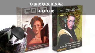 COUP + Sleeves – Jogo da Editora Mandala (+Expansão “A Reforma