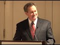 Senator Mike Crapo gives a speech at the Nuclear Energy R&D Summit.