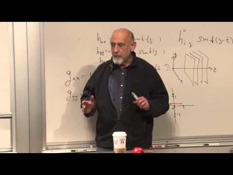 relativity - (December 3, 2012) Leonard Susskind demonstrates that Einstein's field equations become wave equations in the approximation of weak gravitational fields. The...