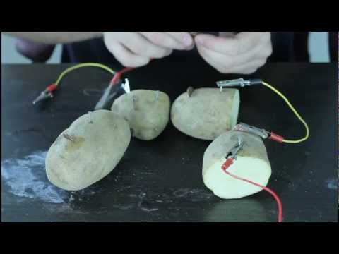 how to make a battery from a potato