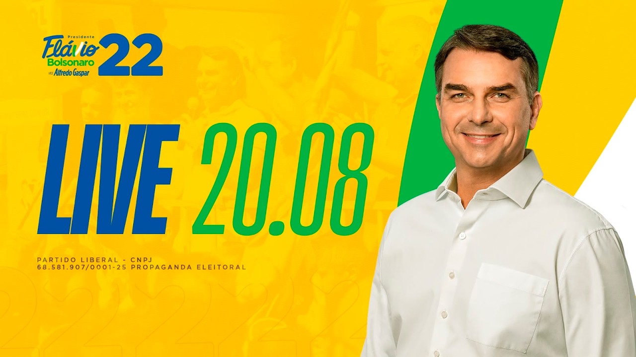 LIVE DE QUINTA - 20.08.26 - FLÁVIO BOLSONARO