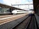 ０系新幹線　こだま639号　後輩達に抜かれまくる