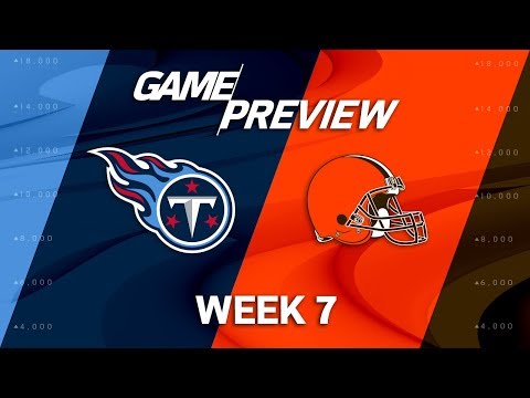 Video: Tennessee Titans vs. Cleveland Browns | Week 7 Game Preview | NFL