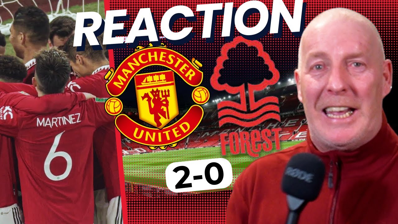 MANCHESTER UNITED ARE SCORING FOR FUN⚽ WEMBLEY HERE WE COME! Man Utd 2-0 Forest