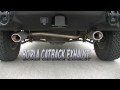 2006 Hummer H2 Stock Exhaust VS BORLA Catback #140037