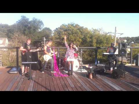 Peforming I Have A Dream with the band Any Minute at Boners BBQ