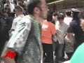 SelectPlusRaw Video: Escalator Accident in JapanRaw Video: Escalator Accident in JapanThe Associated PressAt least 20 people have been injured after an escalator at a Tokyo convention centre jerked to an abrupt halt.  The stoppage knocked down dozens of people.  The worst of the injuries appears to be a broken leg.  (August 5)[Notes:ANCHOR VOICE]       ___ ___, The Associated Press.(****END****) ANCHOR VOICE:-------------------------VIDEO PRODUCER: Kevin White------------------------------VIDEO SOURCE: APTN--------------------------VIDEO APPROVAL: Yes------------------------------VIDEO RESTRICTIONS: N/A----------------------------------SCRIPT/WIRE SOURCE:------------------------------------