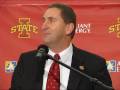 Paul Rhoads introduced as Iowa State football coach
