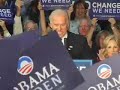 Joe Biden Rallies Lee\