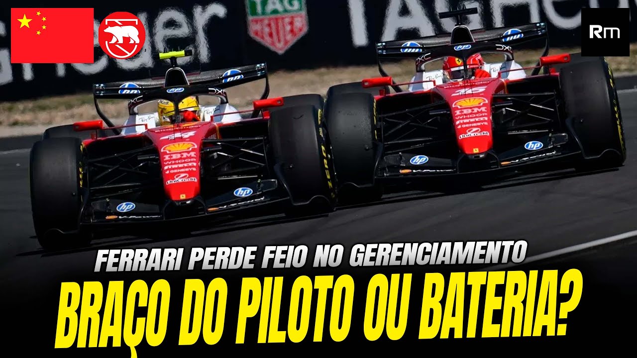 GP CHINA: BRAÇO DO PILOTO AINDA FAZ DIFERENÇA? BATERIA TEM MUITO PODER (COM FORMULA BRUMNH) #f1