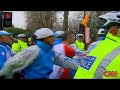 Olympic Torch Protest London CNN coverage Olympic Torch Protest London CNN coverage
