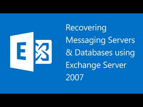 how to recover hub transport server