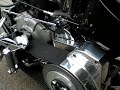 kick starting impression new s&s pan engine.
it is possible to start up an engine lightly. 

type:rodeo motorcycle
frisco 
pan 80cu