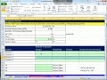 Excel 2010 Business Math 80: Compare Simple&Compound Interest&Future Value Calculations
