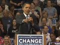 Barack Obama in Chapel Hill, NC