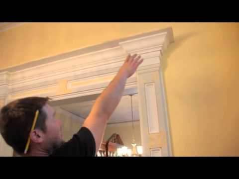 how to exterior door trim