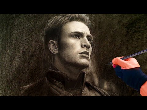 how to draw captain america
