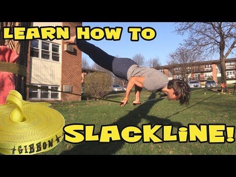 Slackline: Setup,Basics,Tricks and Why You NEED one