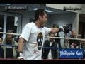 Nonito Donaire Media Workout for Vazquez Fight (Philippine News Coverage)