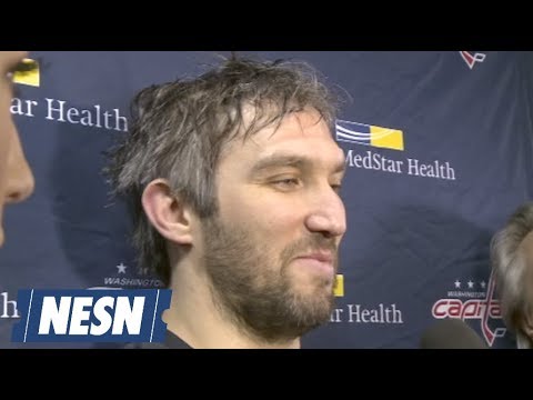 Video: Alex Ovechkin On The Capitals' 13-Game Win Streak Vs. Bruins