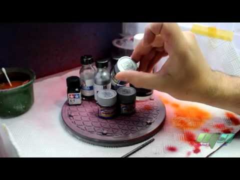 how to paint rg gundam