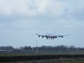 Dragon air cargo 747-400F landing at 18R at schiphol