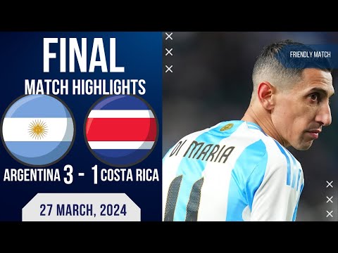 Argentina 3-1 Costa Rica 