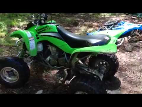 how to remove seat on kfx 50