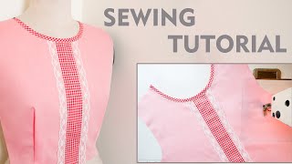 How To Sew Round Neckline  Sewing Tips And Tricks 