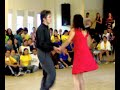 bailando salsa, ea segundo lugar!!!!