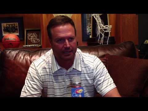 Bill Self Reaction to Andrew Wiggins Signing with Kansas