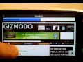 Opera Mobile 11 op de Nokia C7 met PR 2.0 demo