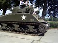 Sherman tank M4 105mm