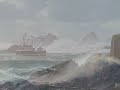 Tempête en Bretagne