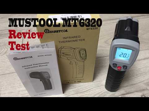 Mustool MT6320 Лучший бесконтактный термометр за 8$.